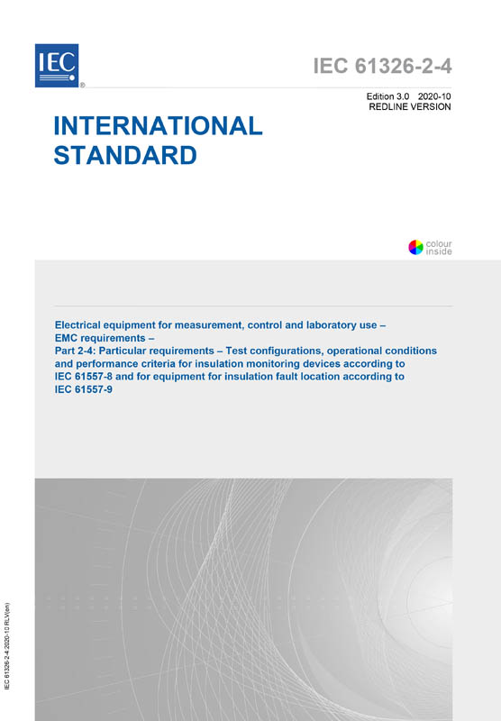 Cover IEC 61326-2-4:2020 RLV